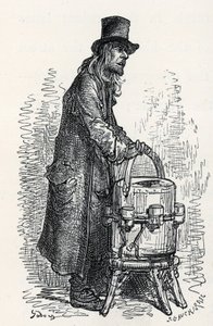 Limonade-verkoper door Gustave Dore